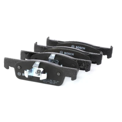 Bilde av BOSCH 0 986 494 661 Bremseklosser Low Metallic med antihyle blikk, kolbleklips SMART: Forfour II Hatchback, Fortwo III Coupé, RENAULT: Clio 4