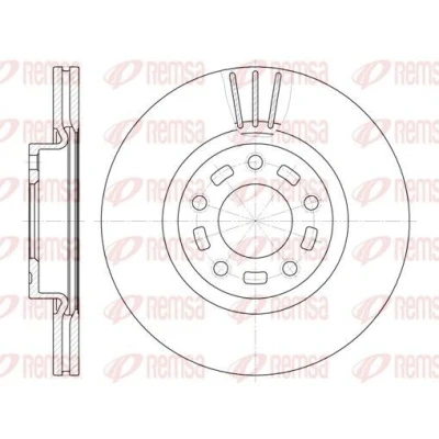 Bilde av REMSA 6672.10 Bremseskiver framaksel 299,9, 299,9 25 5 ventilert MAZDA: 5, 3 Hatchback, Sedan