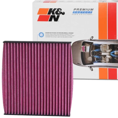 Bilde av K&amp;N Filters DVF5014 Kupéfilter Karbonfilter 214 29 kvadratisk TOYOTA: Avensis III Stasjonsvogn, RAV4 SUV, Auris SUBARU: Outback IV