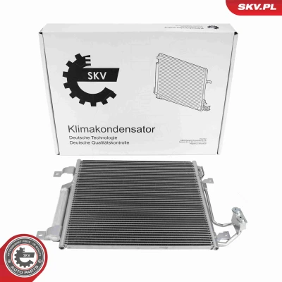 Bilde av Kondensator, klimaanlegg Esen skv 86SKV496 jeep wrangler iii OE 55056631AA, 55056635AA, K55056635AA