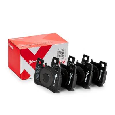 Bilde av BREMBO P 50 012 Bremseklosser klargjort for slitasjeindikator uten tilbehør MERCEDES BENZ: W124 Sedan, 190, C Klasse Sedan