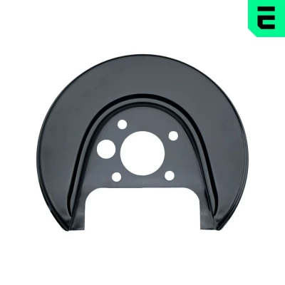 Bilde av OPTIMAL BSP 1001L Bremseskjold venstre bakaksel SKODA: Fabia 2, Roomster, Rapid Spaceback, VOLKSWAGEN: Golf 4, 4 Cabrio, Bora Variant