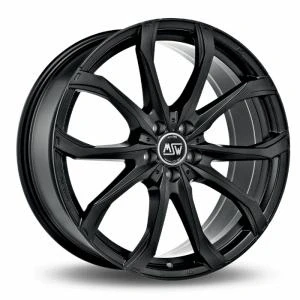 Bilde av MSW 48 Matt Black 8.5x20 5/112 ET45 B73.1