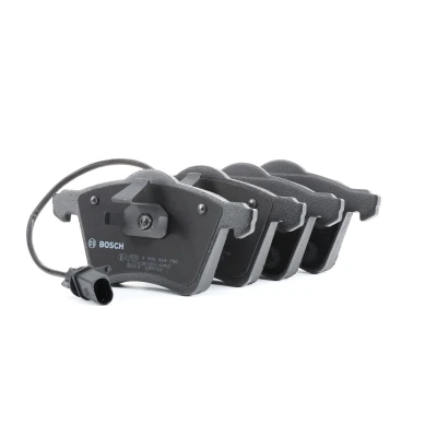 Bilde av BOSCH 0 986 424 780 Bremseklosser Low Metallic med integrert slitasjesensor antihyle blikk, kolbleklips VOLKSWAGEN: Sharan I, SEAT: Alhambra I