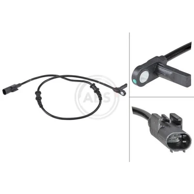 Bilde av A.B.S. 30201 ABS sensor aktiv 735 svart MERCEDES BENZ: Sprinter 5 T Flatvogn lastebil/Chassis, Van, 3.5 Minibuss