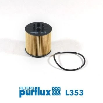 Bilde av PURFLUX L353 Oljefilter Filterinnsats VOLKSWAGEN: Polo IV Hatchback, Tiguan I, Passat B6 Variant, SKODA: Octavia 2 Combi, Fabia