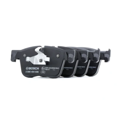Bilde av BOSCH 0 986 494 696 Bremseklosser Low Metallic med kolbleklips, antihyle blikk PEUGEOT: 308 SW 2, II Hatchback