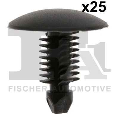 Bilde av FA1 33 10018.25 klips, pynte /beskyttelseslist svart FIAT: Ducato III Minibuss, Van