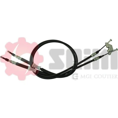 Bilde av SEIM 554365 Bremsekabel senter 2x1252/1060 Trommelbrems OPEL: Zafira A, Astra G CC