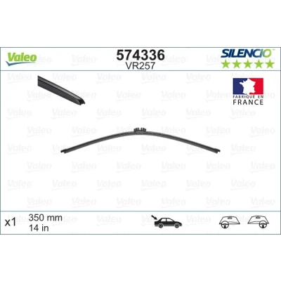 Bilde av Vindusvisker Valeo Silencio X.trm, Rear 574336 350mm bak Rammeløs VOLVO: V70 3, XC70 II Stasjonsvogn, XC60 II, BMW: 5 Touring