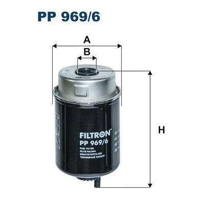 Bilde av FILTRON PP 969/6 Drivstoffilter Påskruingsfilter