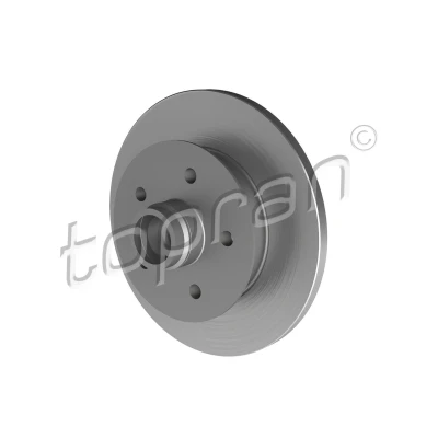 Bilde av TOPRAN 103 264 Bremseskiver framaksel 258 16 5 112 fullt ut VOLKSWAGEN: TRANSPORTER 3 Bus,