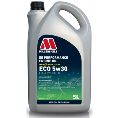 Bilde av Millers Oils Ee Performance ECO 5W 30 5l Motorolje 7706 5 FORD: MONDEO 4 Turnier, Transit Connect V408 Van, KUGA 1, VOLVO: V60 I, V70 3, 2