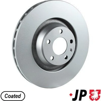 Bilde av JP GROUP 1163113100 Bremseskiver framaksel 347 30 5 ventilert belagt AUDI: A6 C6 Avant, Allroad, Sedan