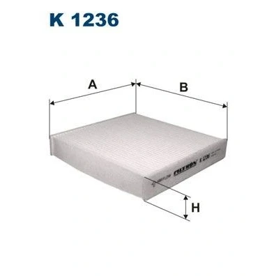 Bilde av FILTRON K 1236 Kupéfilter Partikkelfilter 180 184 30 SUZUKI: SWIFT 3, SX4 I Hatchback, 4, TOYOTA: Dyna Flatvogn lastebil / Chassis