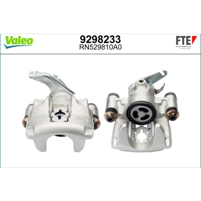 Bilde av FTE 9298233 Bremsecaliper grå Støpejern høyre bakaksel uten holder IVECO: DAILY 4 Kasten/Kombi, V Varebil / Stasjonsvogn,