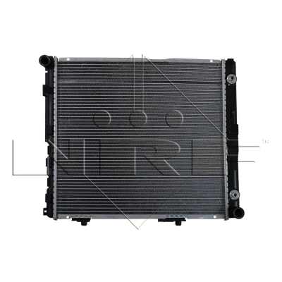 Bilde av NRF 516573 Radiator Aluminium 533 485 42 med påbyggingsdeler Kjøleribber loddet MERCEDES BENZ: W124 Sedan, Stasjonsvogn, E Klasse T modell