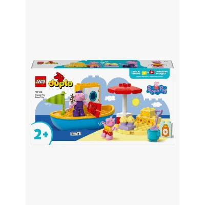 Bilde av LEGO DUPLO Peppa Pig 10432 Båttur med Gris Byggesett Plast