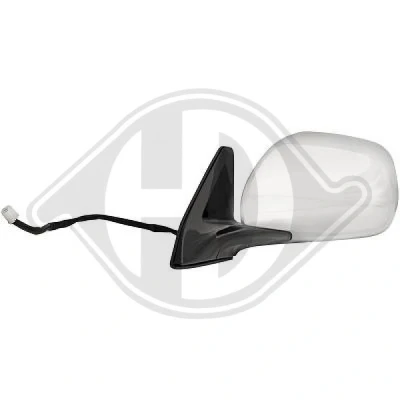 Bilde av Sidespeil Diederichs 6684225 venstre krom for elektrisk speiljustering, komplett speil, konveks TOYOTA: HILUX 3 Pick up