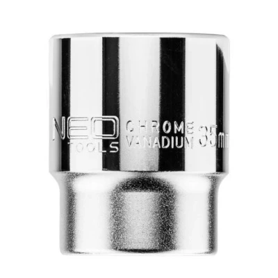 Bilde av NEO TOOLS 08 319 Pipenøkkelinnsats 3/4 3124 35 mm Krom vanadium stål sekskant