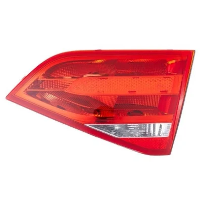 Bilde av HELLA 2TZ 009 687 101 Baklykter høyre indre del P21W, W16W 12 transparent, Rød med lyspære pæreholder AUDI: A4 B8 Sedan