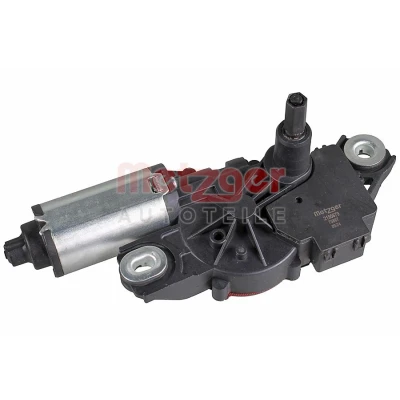 Bilde av METZGER 2190679 Vindusviskermotor 12V bakre venstre med integrert spyledyse VOLKSWAGEN: Caddy 3