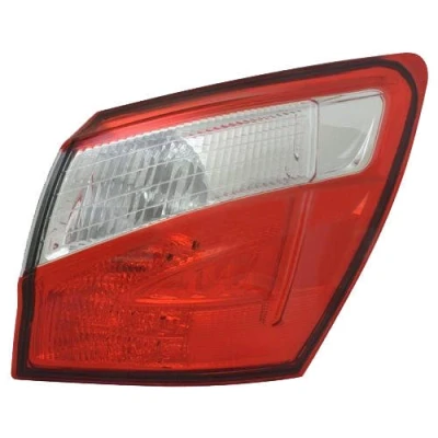 Bilde av TYC 11 12351 06 2 Baklykter høyre ytre del uten pæreholder NISSAN: Qashqai / Qashqai+2 I