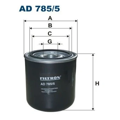 Bilde av FILTRON AD 785/5 Lufttørker, trykkluftanlegg