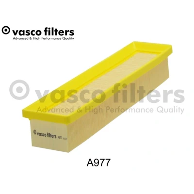 Bilde av DAVID VASCO A977 Luftfilter 59 81 356 firkantet Filterinnsats RENAULT: Kangoo I, CLIO 4, 3, NISSAN: Kubistar Van, DACIA: LOGAN MCV 2