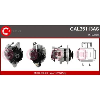 Bilde av CASCO CAL15254AS Dynamo 12V 120A MERCEDES BENZ: E Klasse Sedan, T modell, C modell