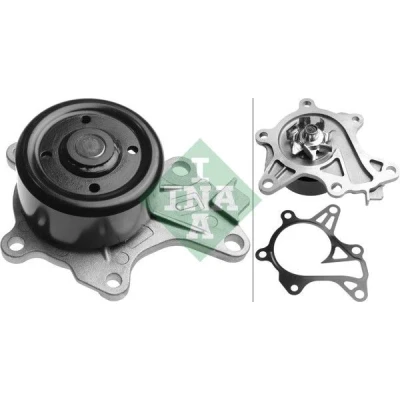 Bilde av INA 538 0553 10 Vannpumpe for vifteremdrift TOYOTA: Yaris II Hatchback, Auris Urban Cruiser