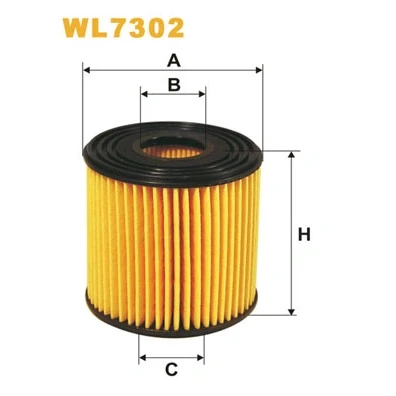 Bilde av Oljefilter WIX FILTERS WL7302