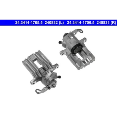 Bilde av Bremsecaliper, Venstre bakaksel, audi,seat,skoda,vw, 1J0 615 423 B, 8N0 A