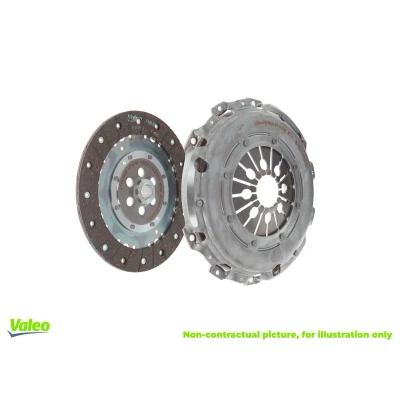 Bilde av VALEO KIT2P 826507 Clutch med clutchtrykkplate, uten sentral utkobling clutchplate 228 VOLVO: V70 2, S60 I
