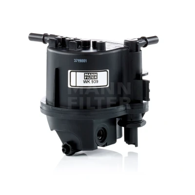 Bilde av MANN FILTER WK 939 Drivstoffilter ledningsfilter 10 FORD: FIESTA 6, 5, Fusion Stasjonsvogn, PEUGEOT: 207 Hatchback, 307 Hatchback