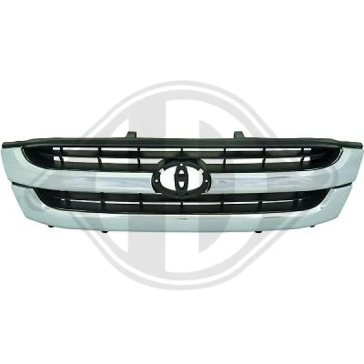 Bilde av DIEDERICHS 6683841 Radiatorgitter krom/sort TOYOTA: HILUX 6 Pick up