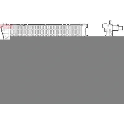 Bilde av DENSO DRM09043 Radiator 480 395 27