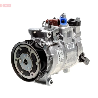 Bilde av DENSO DCP02101 Kompressor 6SBU14C 12 PAG 46 R 134a med magnetkobling AUDI: A4 B8 Avant, A5 Coupé