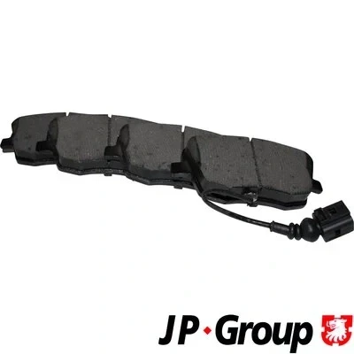 Bilde av JP GROUP 1163603210 Bremseklosser framaksel med integrert slitasjevarselkontakt SKODA: Fabia 2, Roomster, VOLKSWAGEN: Polo IV Hatchback, SEAT: Ibiza 3