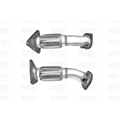 Bilde av NAP carparts CAC10382 Eksosrør 265mm inntil Euro 4