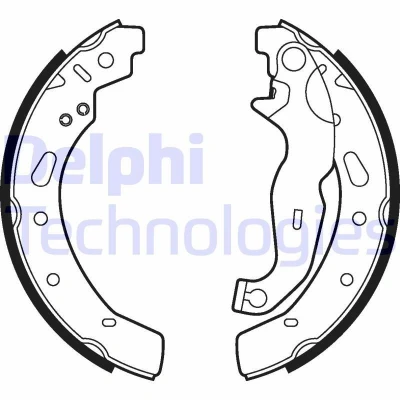 Bilde av DELPHI LS2028 Bremsesko 200 32 MAZDA: 2 Hatchback
