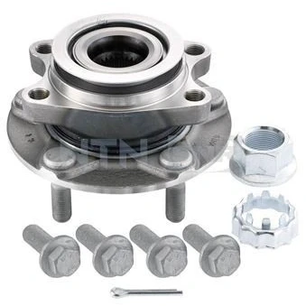 Bilde av SNR R168.104 Hjullagersett 136 NISSAN: Qashqai / Qashqai+2 I, X Trail, Leaf I