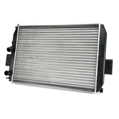 Bilde av THERMOTEC D7E005TT Radiator Aluminium, plast for kjøretøy uten luftkondisjonering 433 625 34 Manuel girkasse Kjøleribber satt sammen mekanisk
