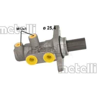 Bilde av METELLI 05 1176 Hovedsylinder 25,40 Aluminium