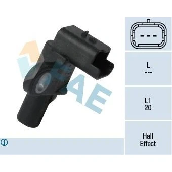 Bilde av Sensor, kamakselposisjon, citroën,fiat,peugeot, 1245420004, 1920 ES, 1920.ES, 96.435.790.80, 9643579080, A1245420004