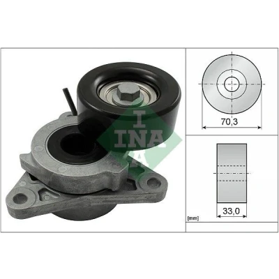 Bilde av INA 534 0606 10 Spennarm, kilerem med ribber NISSAN: Pathfinder 3