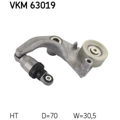 Bilde av SKF VKM 63019 Strammerull HONDA: CR V 3, 2