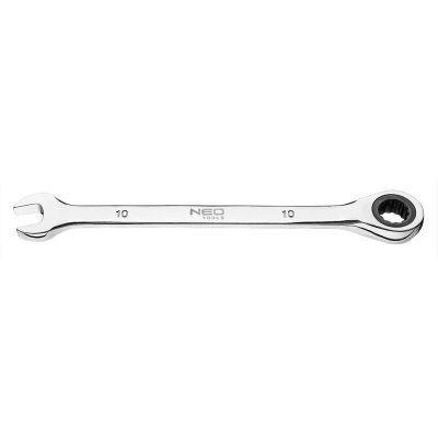 Bilde av NEO TOOLS 09 064 Kombinasjonsnøkkel med skralle 160 10 mm