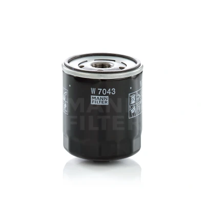 Bilde av MANN FILTER W 7043 Oljefilter M 20 X 1.5 6H Påskruingsfilter FORD: FOCUS 3 Turnier, 3, KUGA 2, FORD USA: Edge Mk2