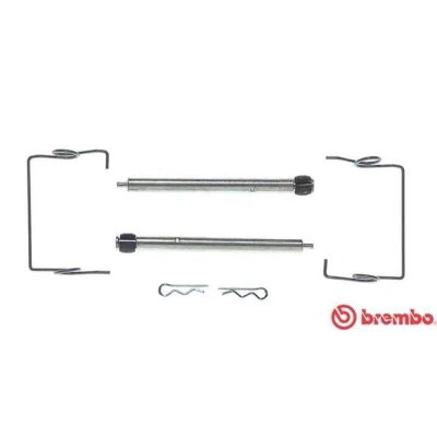 Bilde av BREMBO A 02 301 Tibehørsett, skivebremse belegg